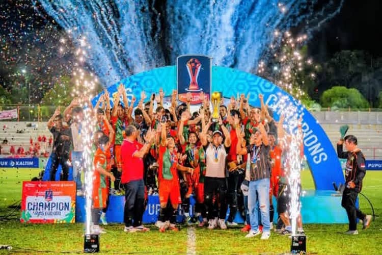 Tanjung Laut Rebut Trofi PKT Cup 2025 Usai Tumbangkan Loktuan Lewat Adu Penalti