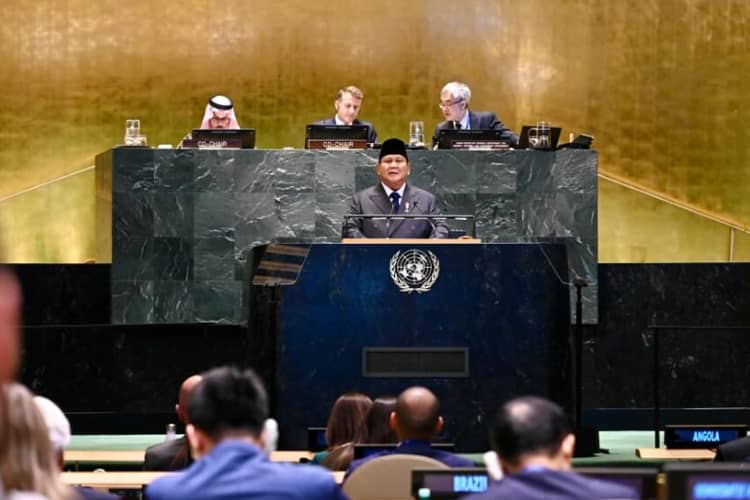 Pidato Presiden Prabowo di PBB, Indonesia Dorong Solusi Dua Negara Palestina-Israel