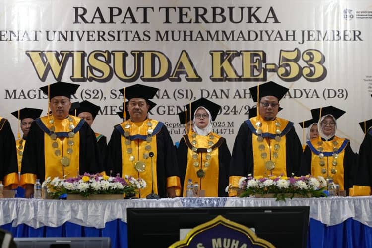 Unmuh Jember Gelar Wisuda ke-53, Tegaskan Komitmen Cetak Generasi Unggul