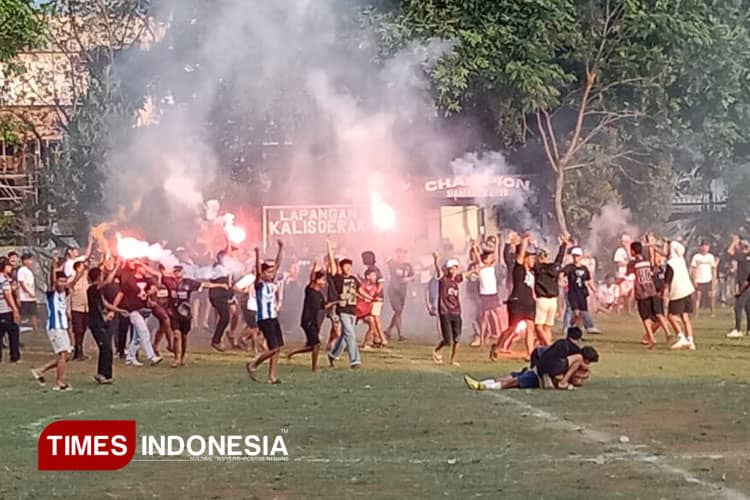 Kelurahan Lawang Malang Juara Turnamen Sepak Bola Siadi Cup II Lawang Lewat Adu Penalti 3–2