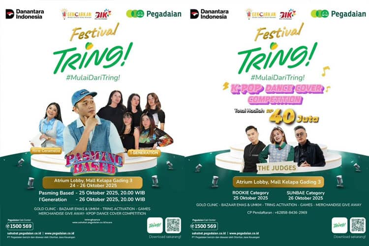 Festival TRING! Pegadaian Kanwil IX Hadirkan Edukasi dan Hiburan Finansial untuk Generasi Muda