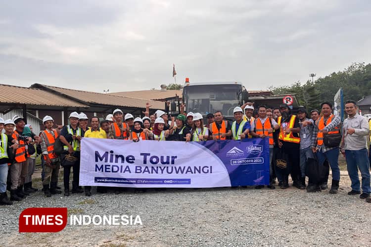 Safari Jurnalis Banyuwangi, Melihat Lebih Dekat Tambang Emas di PT BSI