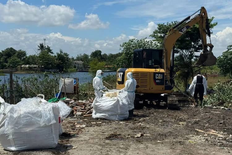 Satgas Cs-137 Berhasil Dekontaminasi 22 Pabrik dan Angkut 559 Ton Limbah Radioaktif di Cikande