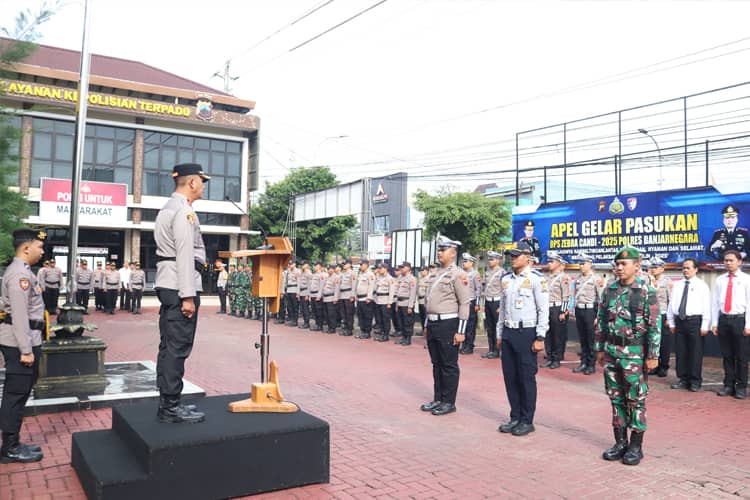 Hari Ini Polres Banjarnegara Gelar Operasi Zebra Candi 2025
