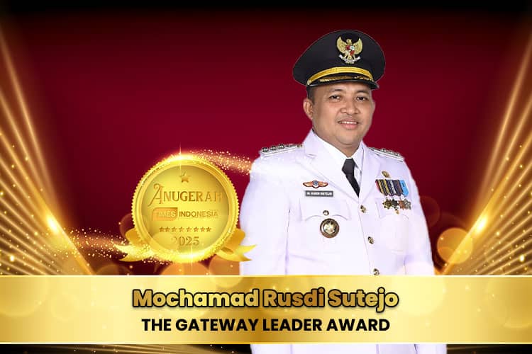 Bupati Pasuruan Mochamad Rusdi Sutejo Raih Penghargaan ATI 2025 atas Inovasi Pelayanan Publik