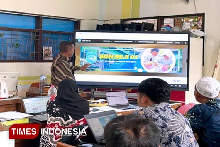 Permudah Pembelajaran, SDN Beji 01 Kota Batu Terapkan Siap KLik