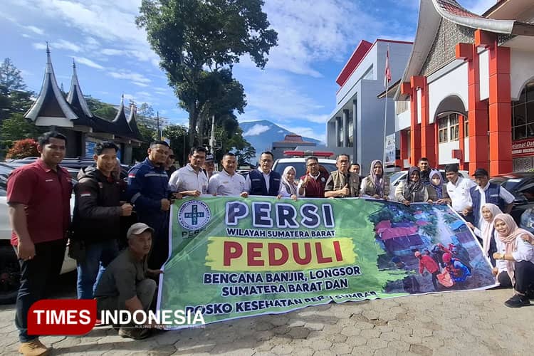 RSAM dan Persi Sumbar Bangun Posko Medis, Salurkan 4 Ton Bantuan untuk Korban Bencana