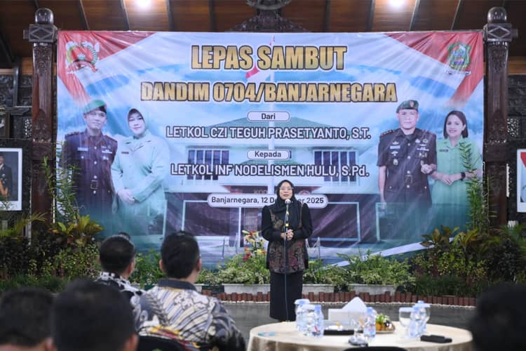 Pisah Sambut Dandim 0704 Banjarnegara, Bupati Berharap Sinergitas Tetap Terjaga