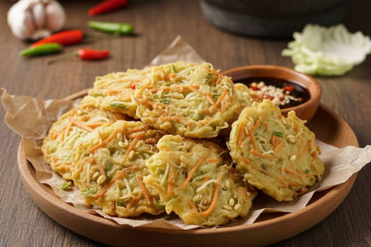 Resep Bakwan Sayur Renyah dengan Wortel, Kubis, dan Kecambah