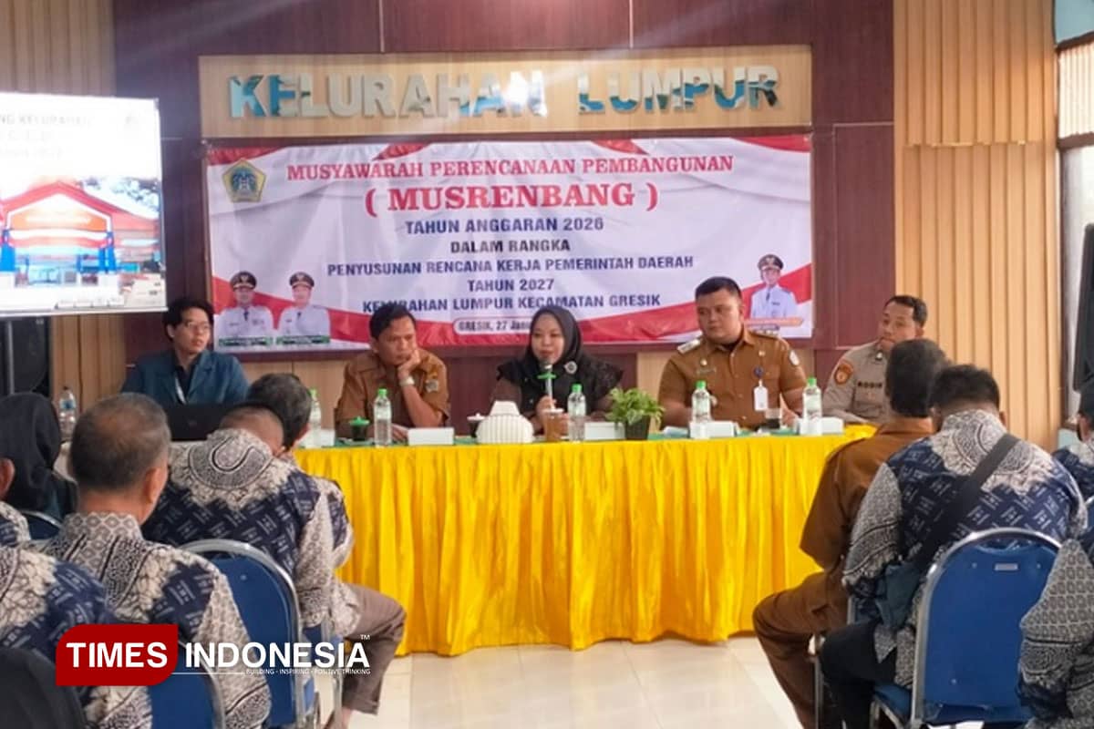 Hadir di Musrenbang Lumpur Gresik, Dewan Dorong Perbaikan Drainase untuk Tekan Banjir Perkotaan