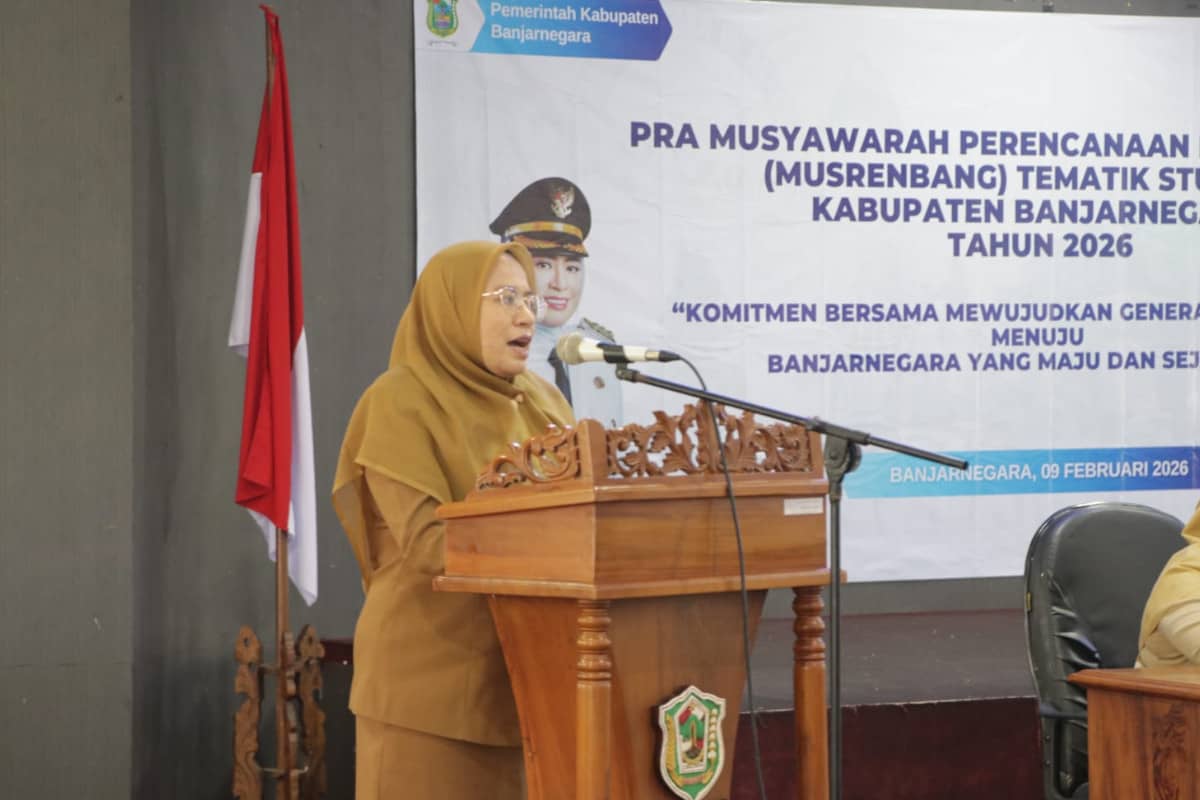 Bupati Banjarnegara Tegaskan Komitmen Tekan Angka Stunting