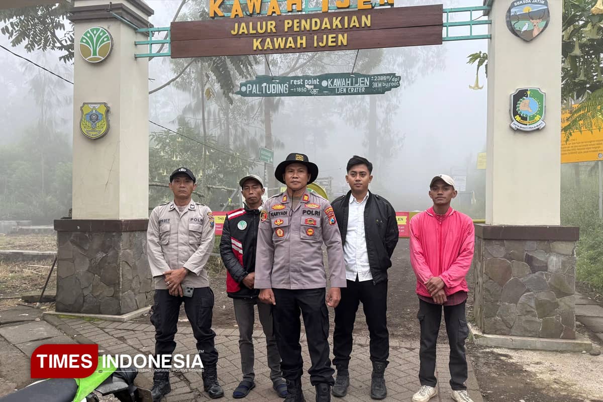 Pendakian ke Kawah Ijen Ditutup Selama Pencarian Pendaki Banyuwangi yang Hilang