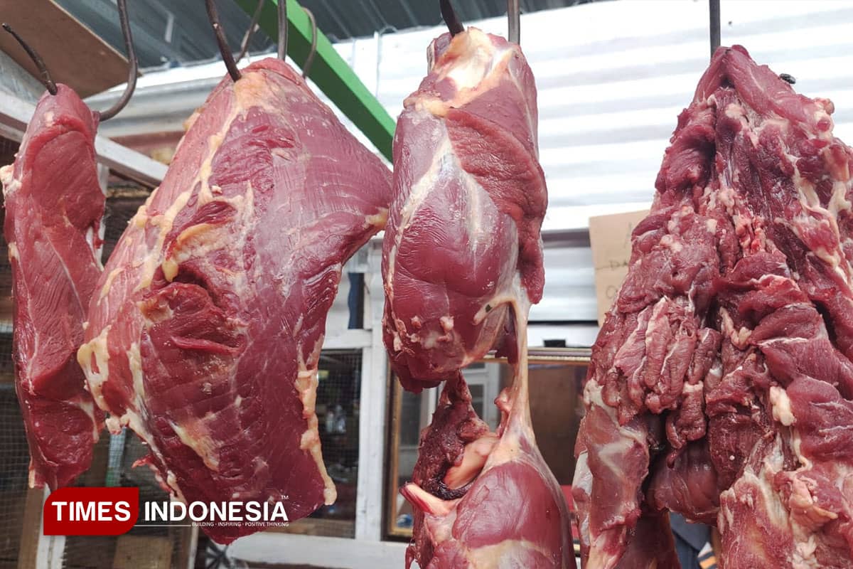 Harga Daging Sapi di Pasar Banyuwangi Meroket Tembus 150 Ribu Per Kilogram