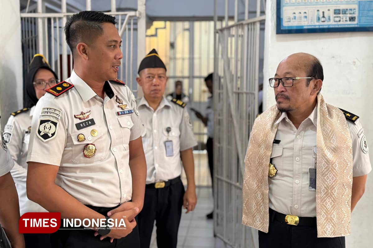 Rutan Batusangkar Disambangi Irwil III Kemenimipas: Wajib Zero Narkoba dan Judi Online