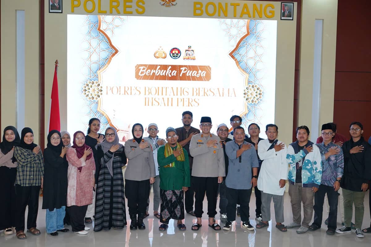 Polres Bontang Pererat Sinergi dengan Insan Pers