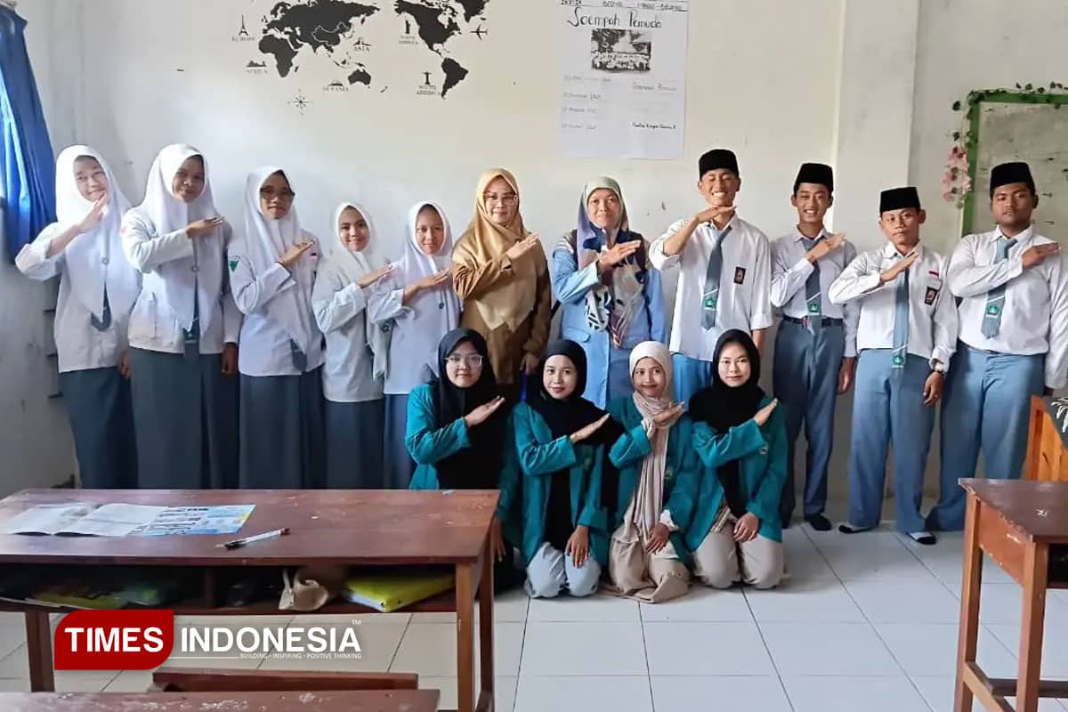 Mahasiswa KSM-E Program Studi Biologi FMIPA UNISMA Manfaatkan Minyak Jelantah jadi Sabun