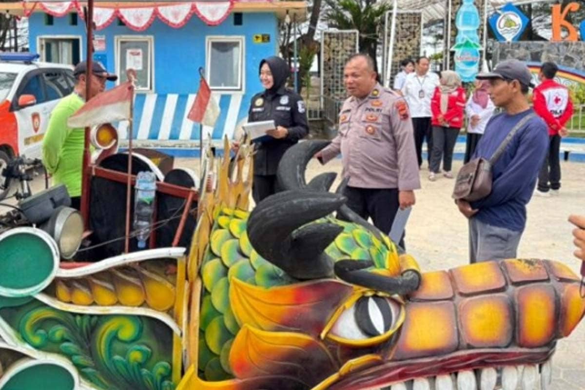 Pastikan Keamanan Libur Lebaran, Polda Jateng Gelar Penilaian Risiko di Pantai Karangjahe Rembang