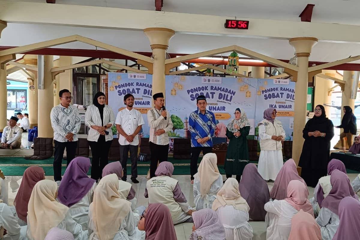 Kolaborasi Dinsos Jatim dan IKA Unair Hadirkan Pondok Ramadan untuk Sahabat Tuli