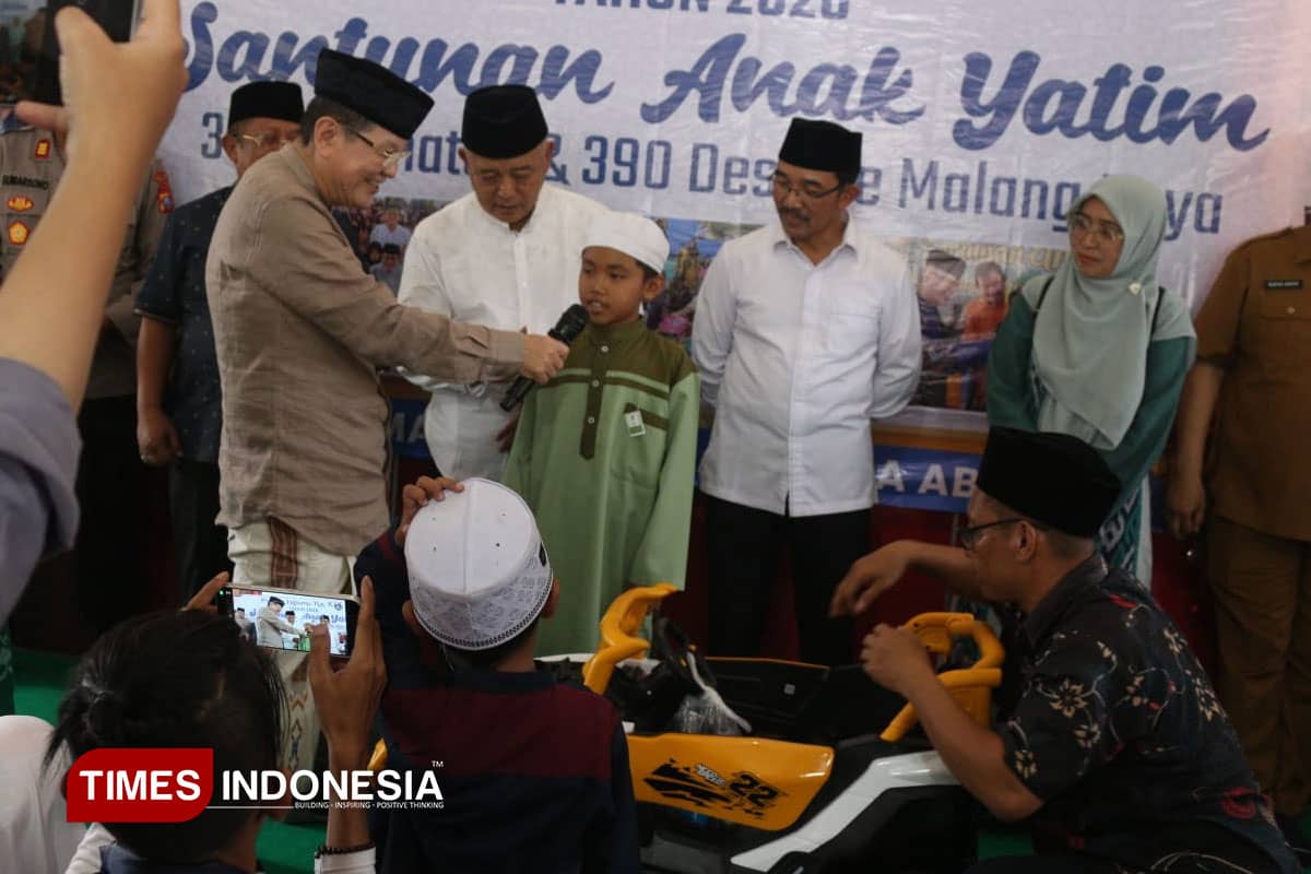 Pekan Islami PT ACA Ada Doa Spontan Anak Yatim untuk Iwan Kurniawan