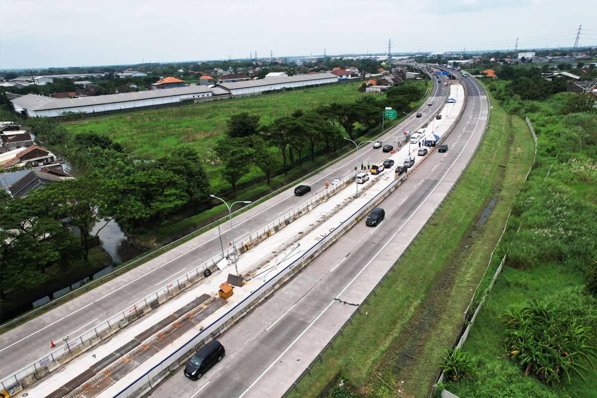 Curah Hujan Tinggi Diberbagai Daerah, Begini Kondisi Jalan Tol untuk Mobilitas Mudik Lebaran