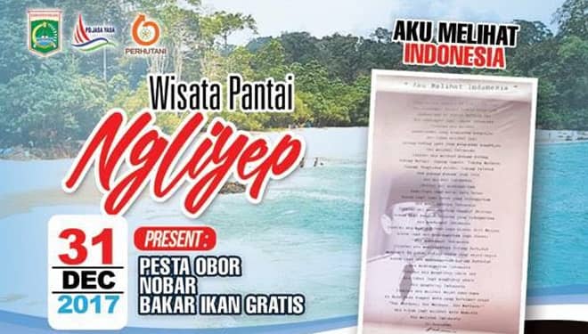 Tahun Baru di Malang, Mulai Kembang Api Sampai Bakar Enam Kuintal Ikan Gratis