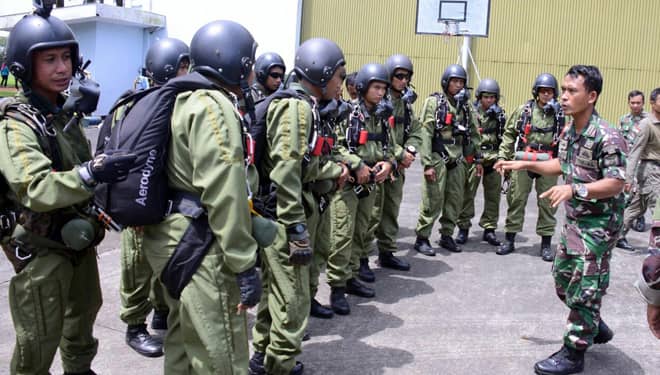 Perkuat Kemampuan Prajurit,  Taifib-1 Mar Ikuti Latihan KDOL