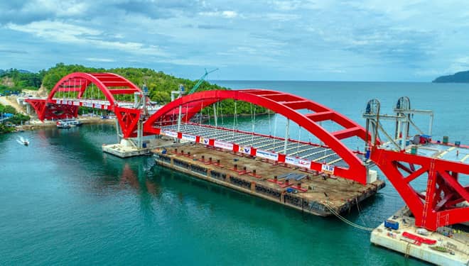 Jokowi: Jembatan Holtekamp akan Tingkatkan Pertumbuhan Ekonomi di Jayapura