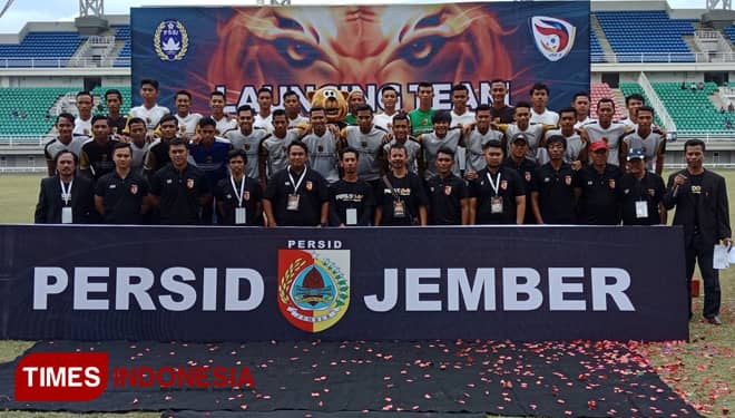 Persid Djember Resmikan 30 Pemainnya