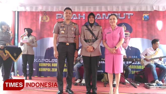 Sertijab Wakapolres Batu, Polisi-Polisi Ramah Bertugas di Polres Batu