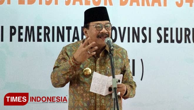 Dikabarkan Meninggal, Pakde Karwo: Alhamdulillah Saya Sehat