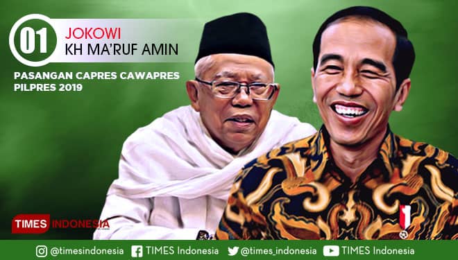 Duet Jokowi-KH Ma'ruf Amin Luncurkan Kaos Baru #01