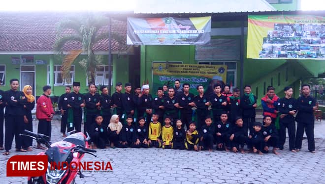 Pagar Nusa Srono Banyuwangi Gelar Ujian Kenaikan Tingkat