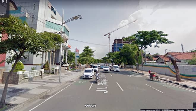 Ini Kondisi Jalan Gubeng Sebelum Ambles