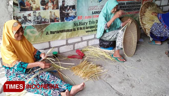 Desa Sukolilo, Sentra Kerajinan Anyaman Bambu di Lamongan