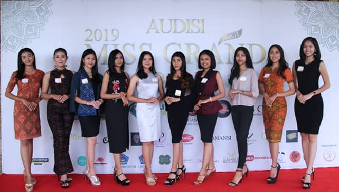 Miss Grand Bali 2019:  Resulted Top 10 Finalists