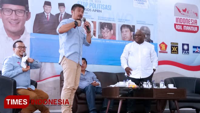 Ketika Aktor Pemeran Prabu Siliwangi Bilang Prabowo Lebih Mampu Ketimbang Jokowi
