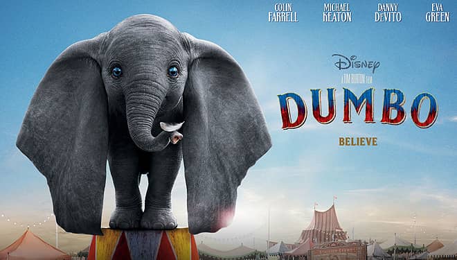 Gajah Terbang 'Dumbo' Melesat ke Puncak Box Office AS