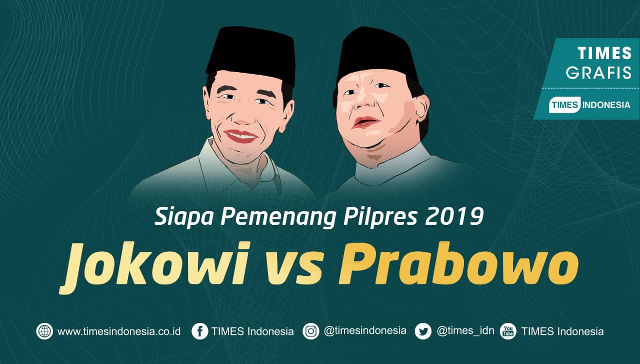 Inilah Hasil Survei Capres-Cawapres 2019 dari 11 Lembaga Survei
