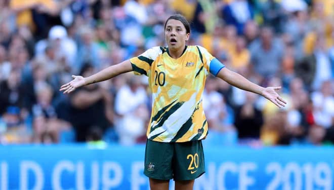 Sam Kerr Antarkan Australia ke 16 Besar Piala Dunia Wanita 2019