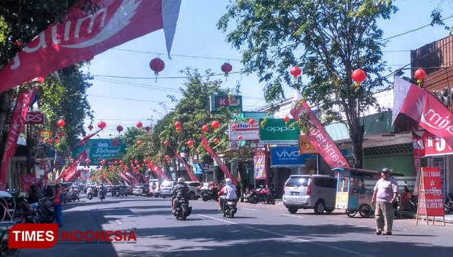 Lampion di Pecinan Bondowoso Siap Sambut Perayaan Harjabo 2019