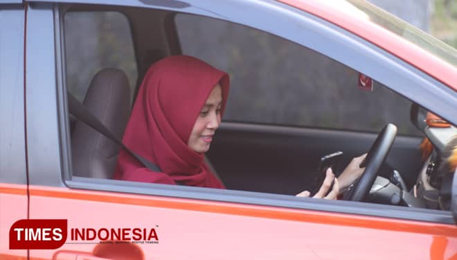 Rizky Aulia Hasyim, Jadi Pengemudi Grab Karena Dukungan Sang Paman