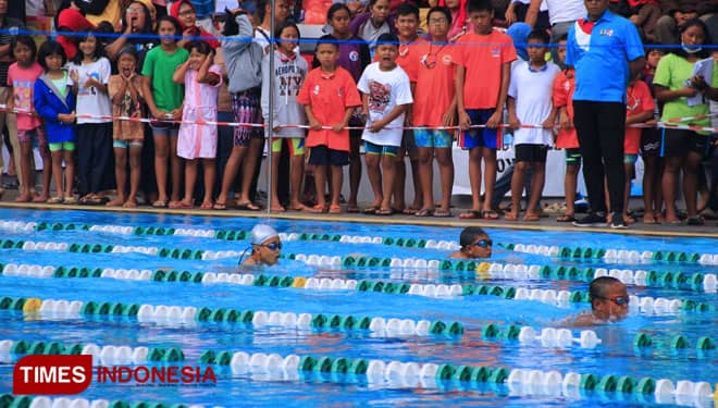 Lanud Abdulrachman Saleh Gelar Kejuaraan Renang Tingkat Jawa Timur 