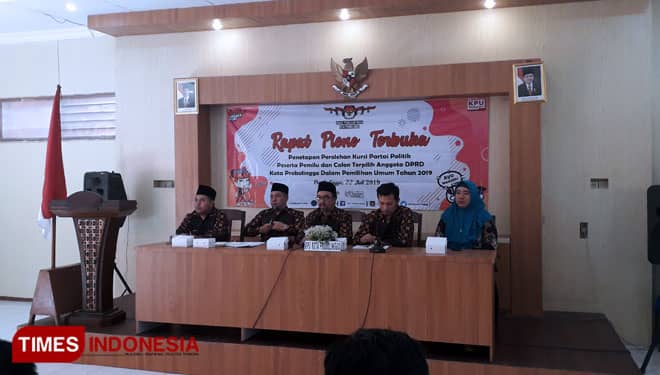 KPU Kota Probolinggo Tetapkan 30 Anggota DPRD Terpilih, Ini Perolehan Suaranya