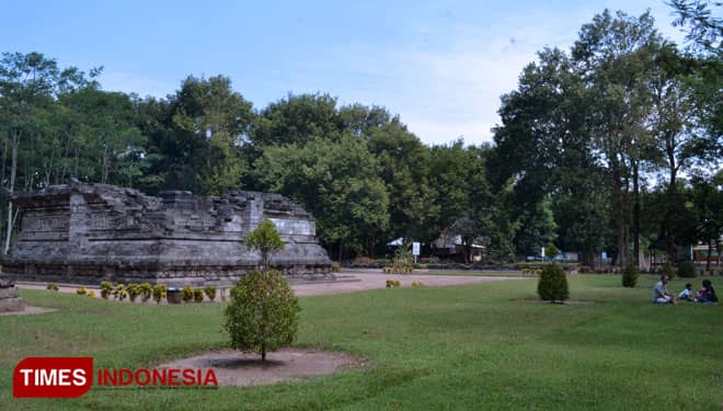 Candi Tegowangi Selalu Ramai Dikunjungi Wisatawan Lokal