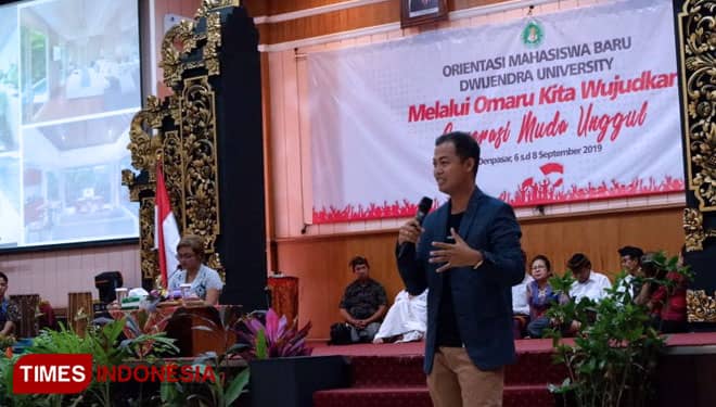 CEO Puri Asia Ajak Mahasiswa Baru Universitas Dwijendra Bali Berwirausaha