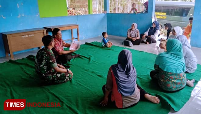 Gandeng LPMPK Cilacap, Satgas TMMD 106 Kodim Cilacap Sosialisasikan Kesehatan
