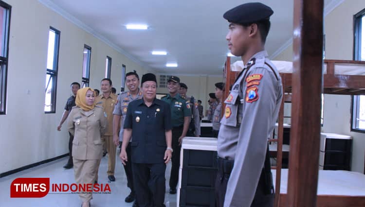 Polres Lamongan Punya Barak Bujang Baru