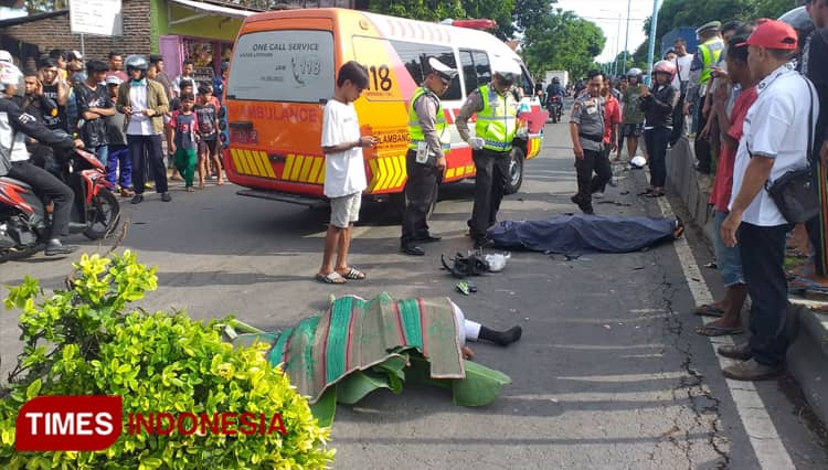 Pulang Latihan Bendera di Sekolah, Dua Siswa SMKN 1 Glagah Banyuwangi Meninggal