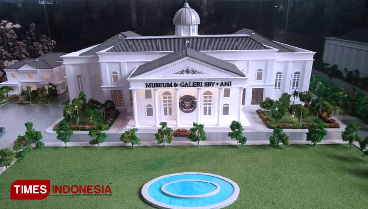 Mirip Gedung Putih AS, Ini Desain Keren Museum & Galeri Seni SBY-ANI di Pacitan