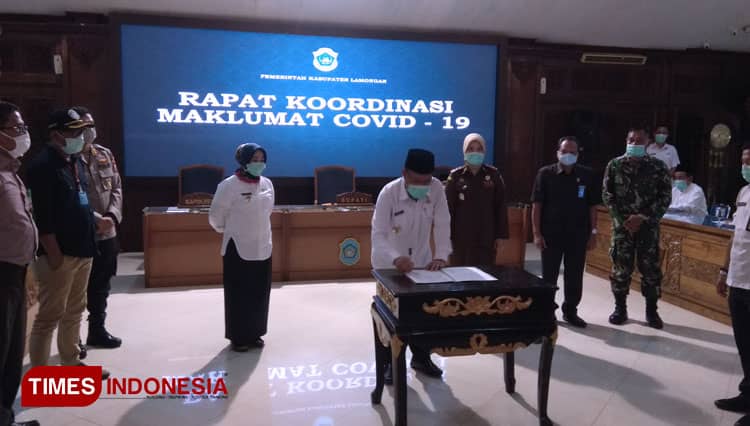 Hasil Lab Unair Nyatakan 9 Orang Lamongan Positif Covid-19
